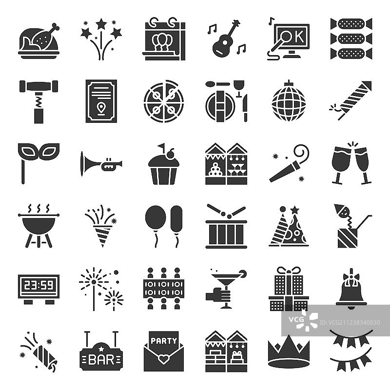 新年圣诞派对庆典图片素材