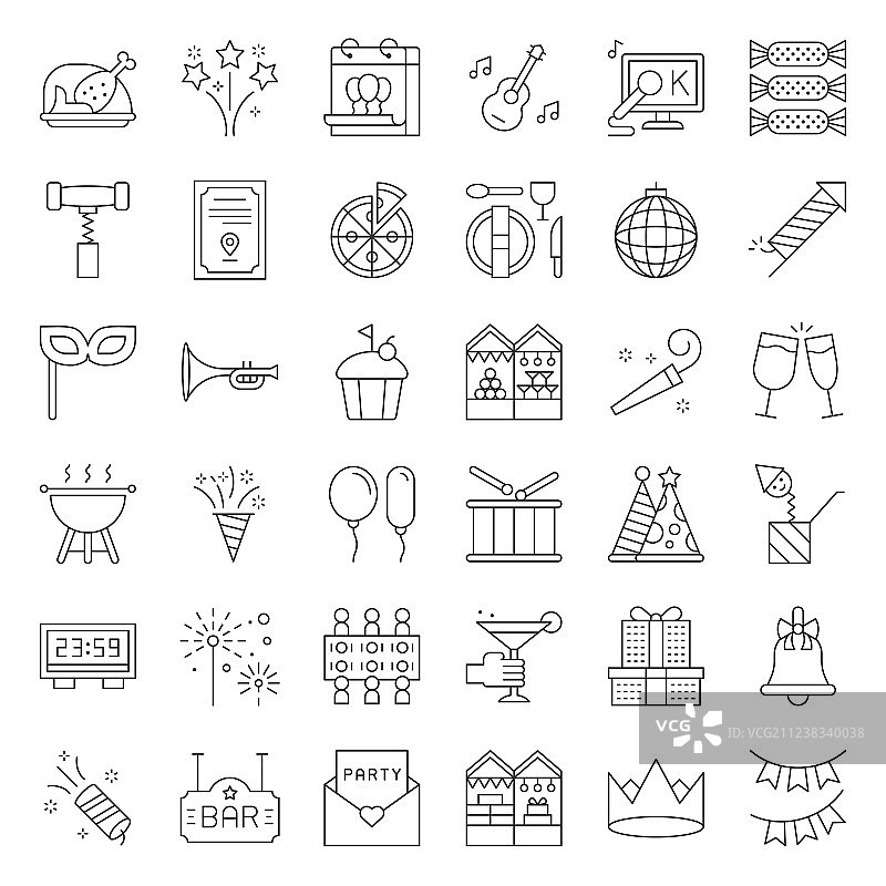 新年圣诞派对庆典图片素材