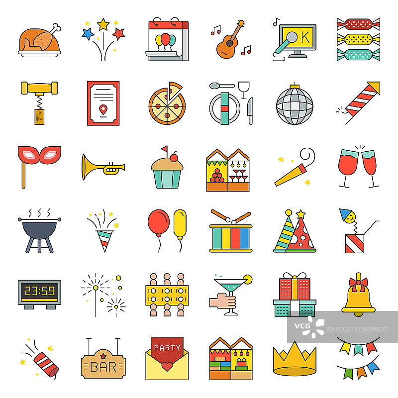 新年圣诞派对庆典图片素材