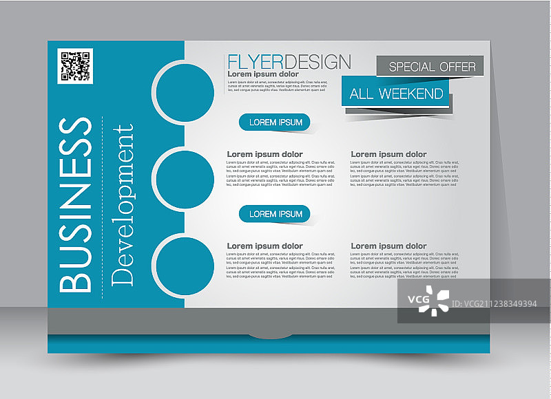 景观广告牌传单模板图片素材