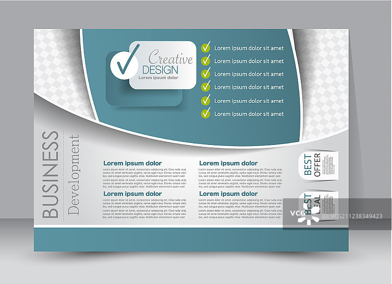 景观广告牌传单模板图片素材