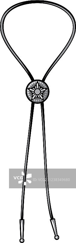 牛仔波洛领带图片素材