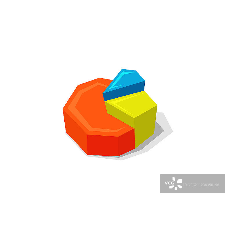 饼图元素商业信息图圆形图片素材