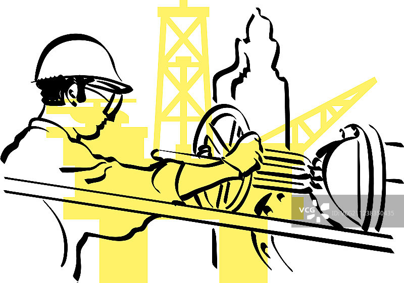 石油工人图片素材
