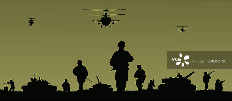 士兵执行作战任务图片素材