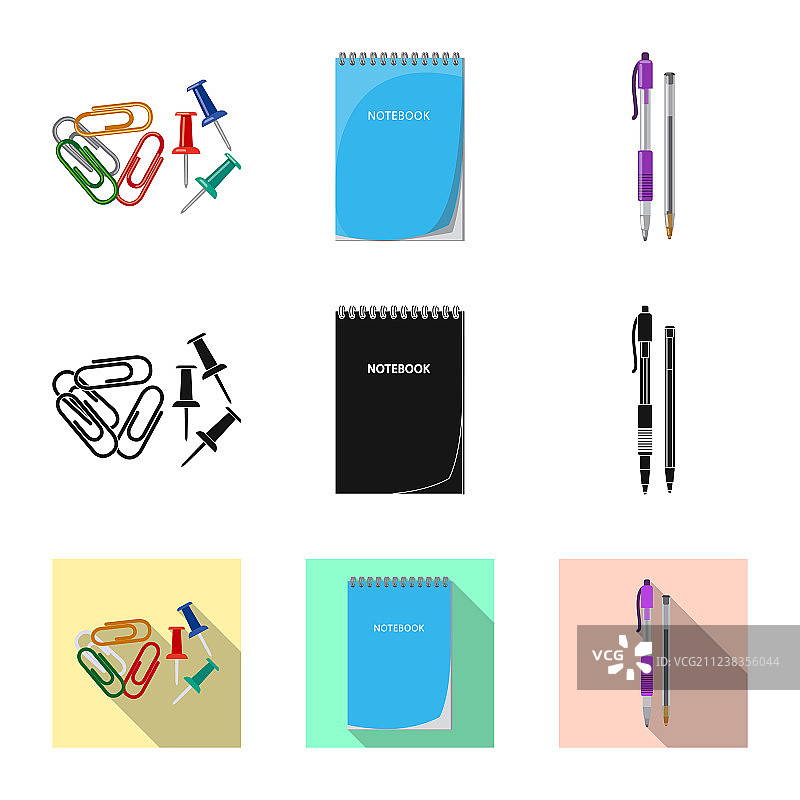 办公与用品符号设计图片素材