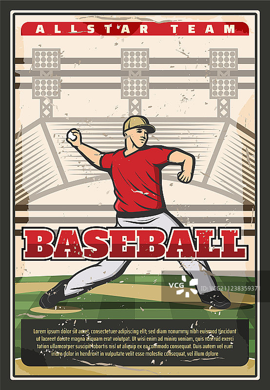 穿制服的棒球运动员图片素材