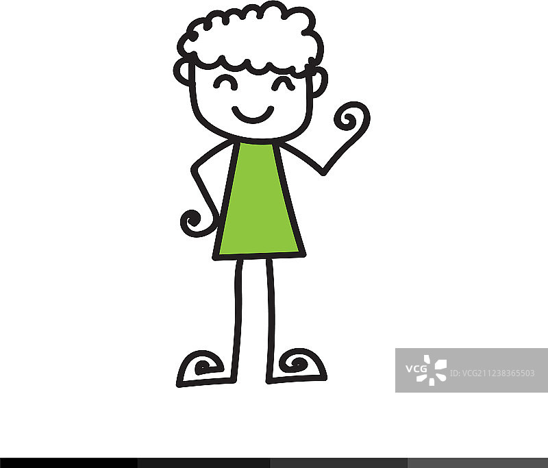 儿童卡通涂鸦手绘设计图片素材