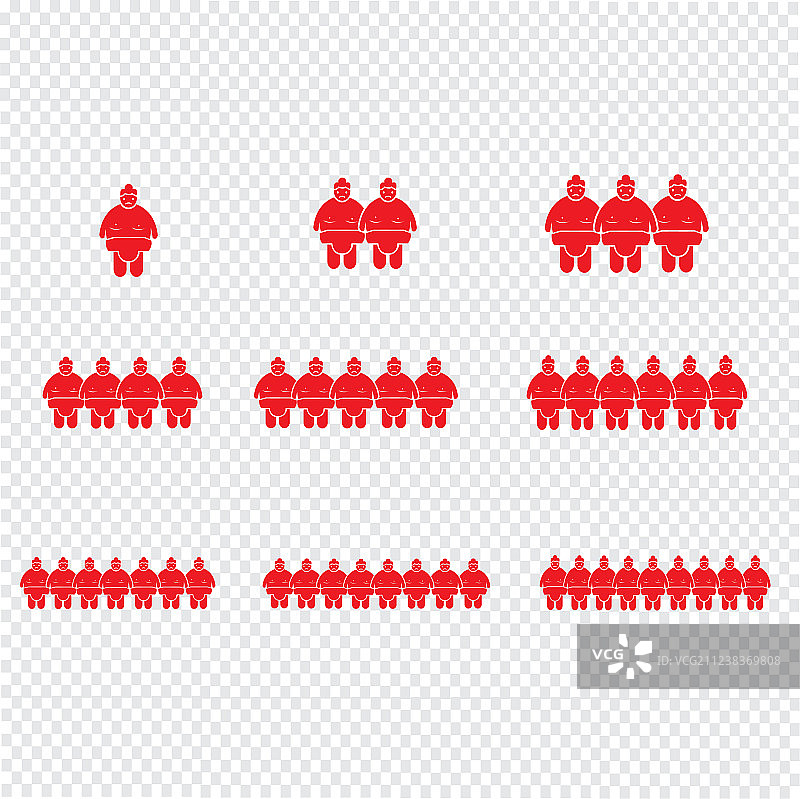 相扑图标设计图片素材