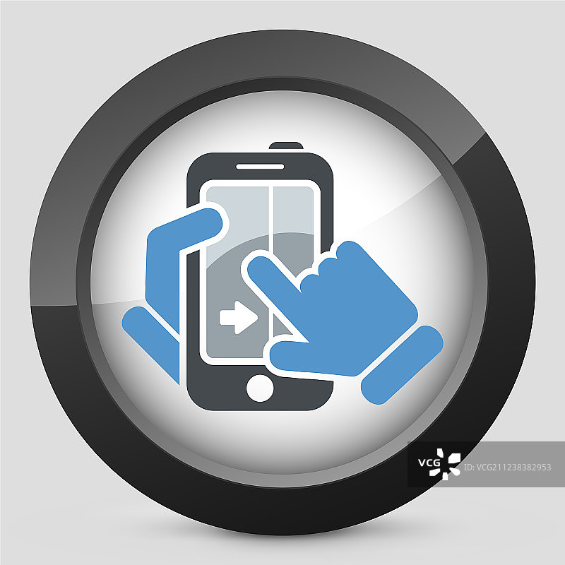触摸屏滑动图标图片素材