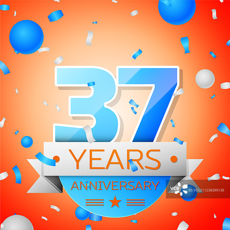 37周年纪念庆典图片素材