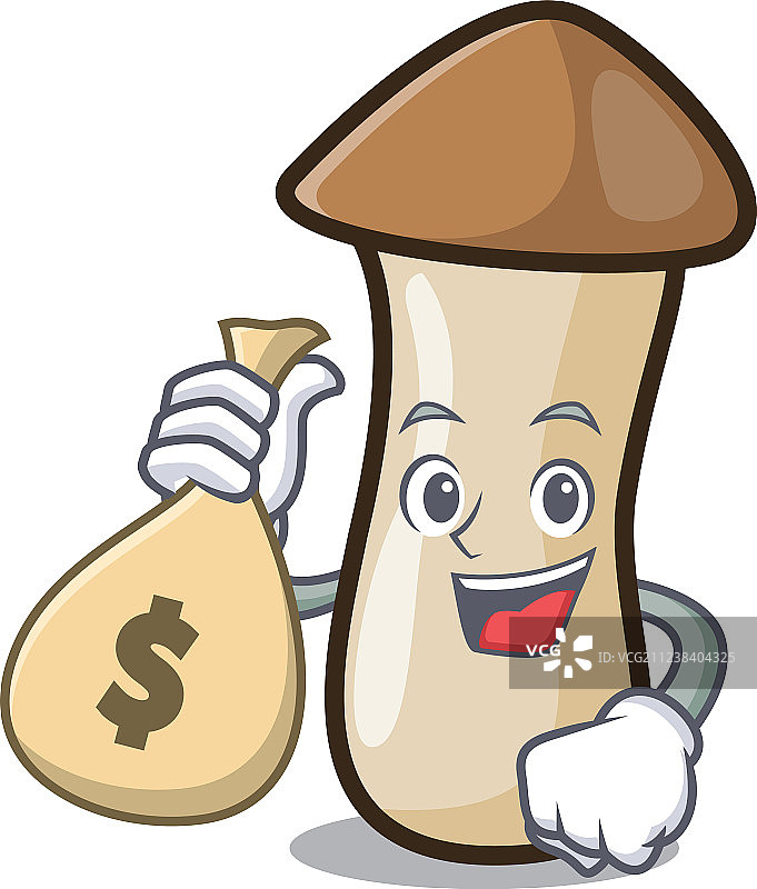 钱袋杏鲍菇图片素材