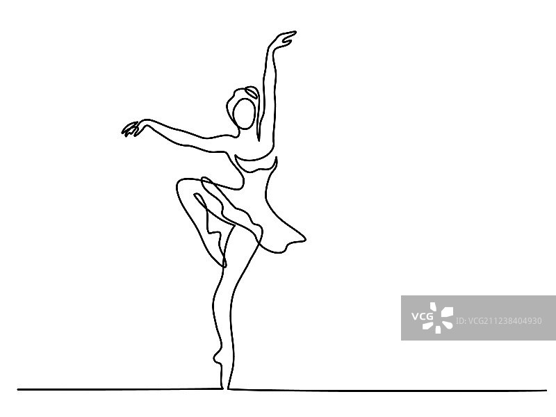 芭蕾舞演员图片素材