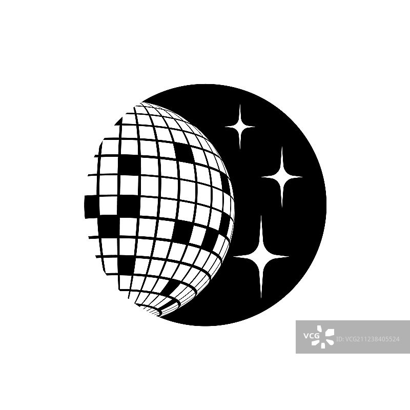 迪斯科舞厅图标图片素材