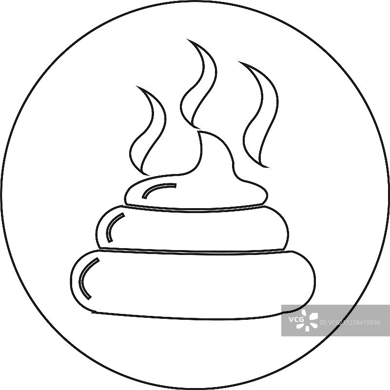 粪便图标设计图片素材