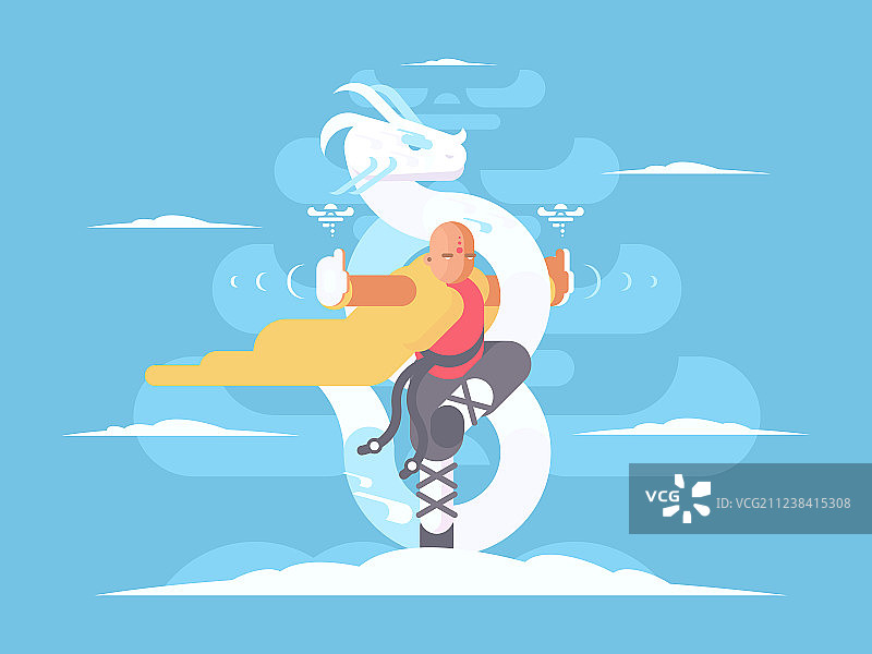 藏族僧侣角色图片素材