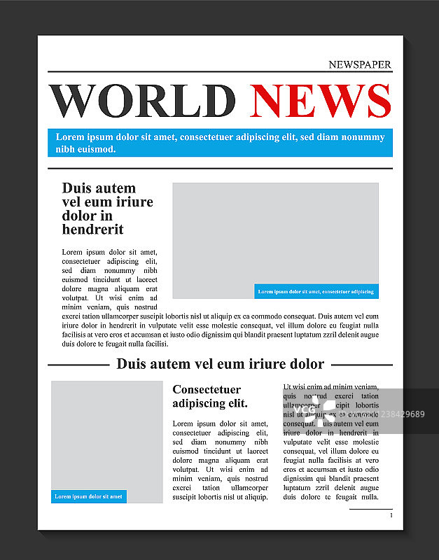 创意日报设计图片素材