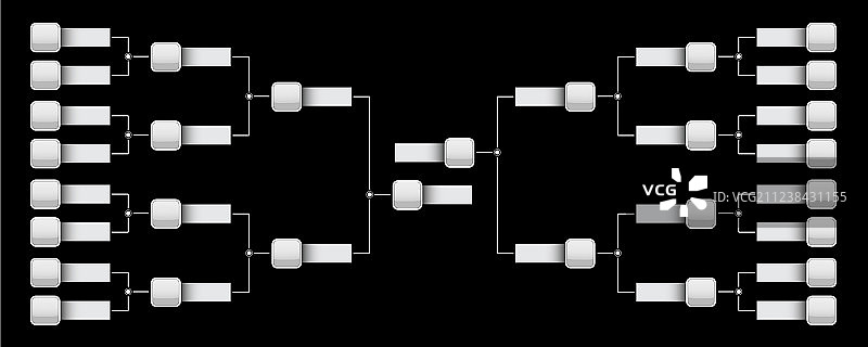 季后赛赛程创意设计图片素材