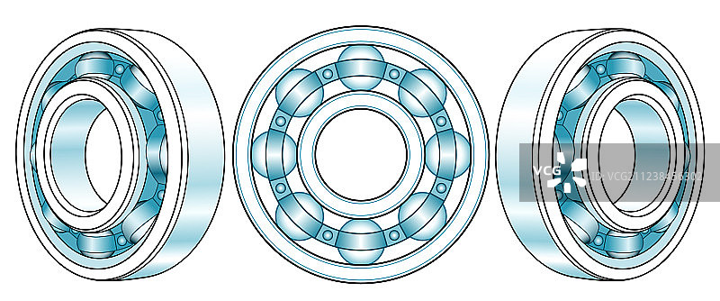 滚珠轴承图片素材