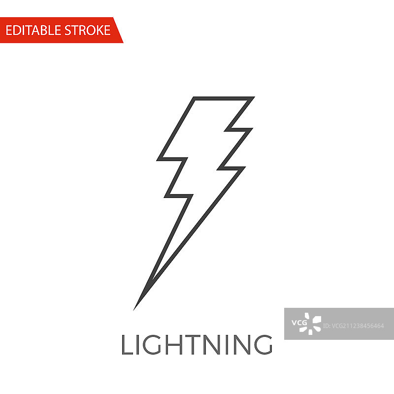 闪电图标图片素材