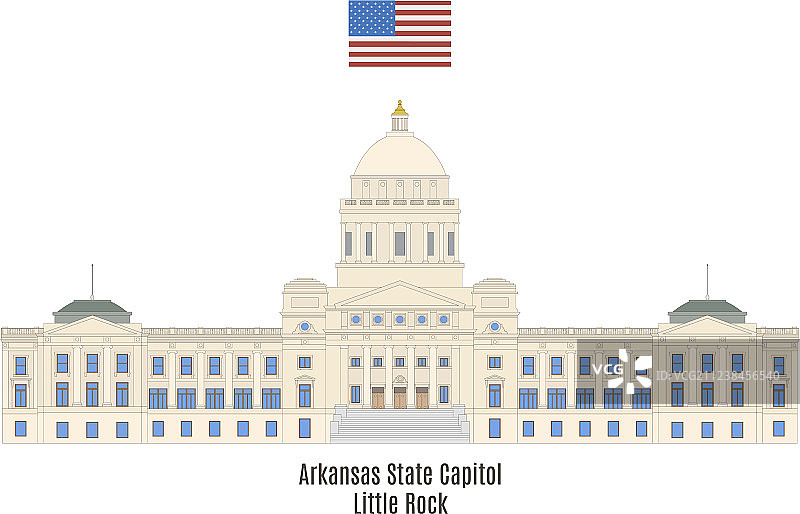 阿肯色州议会大厦图片素材