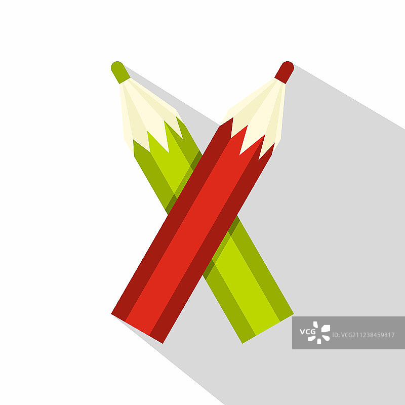 扁平风格铅笔图标图片素材