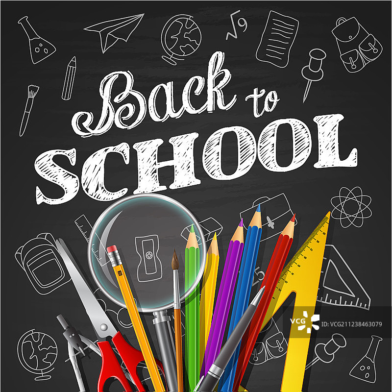 学校和办公用品图片素材