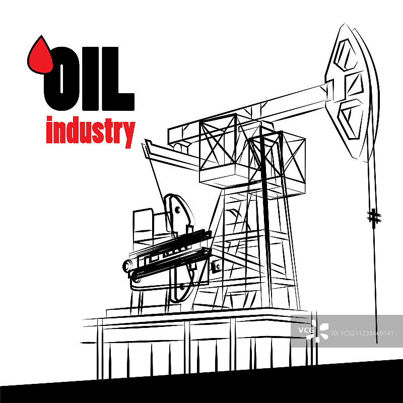 石油工业抽油泵图片素材