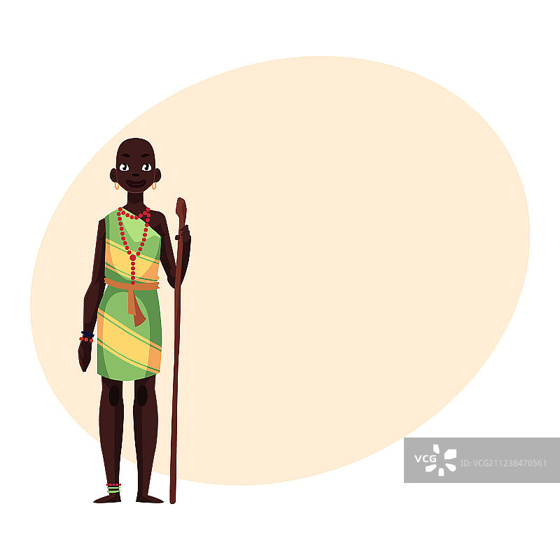 非洲部落的少数民族妇女图片素材