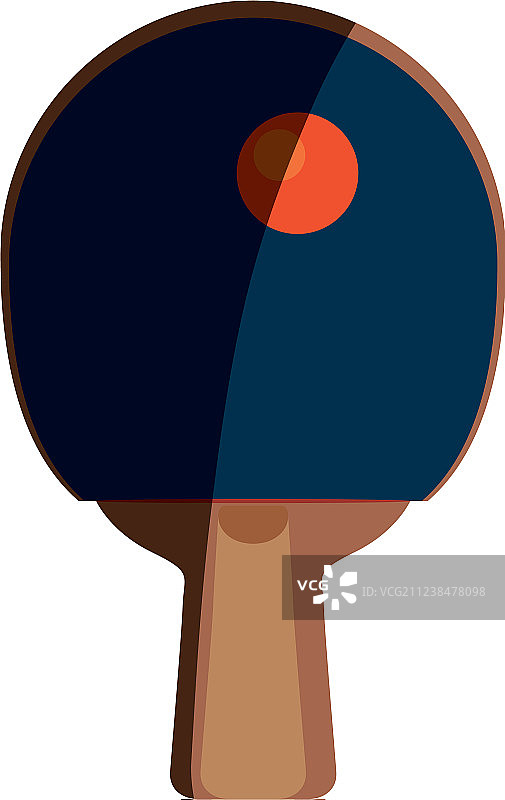 乒乓球拍图片素材