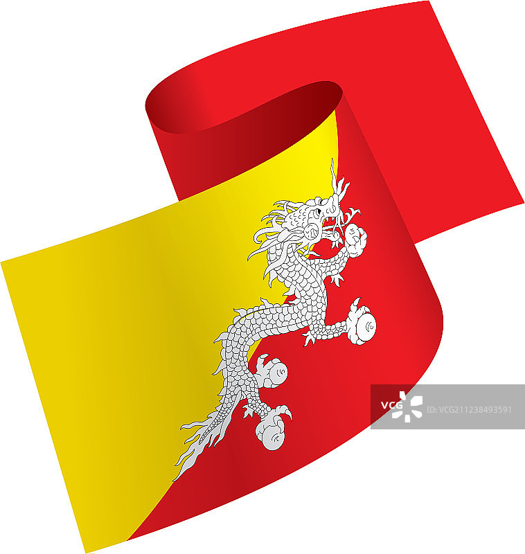 不丹国旗图片素材