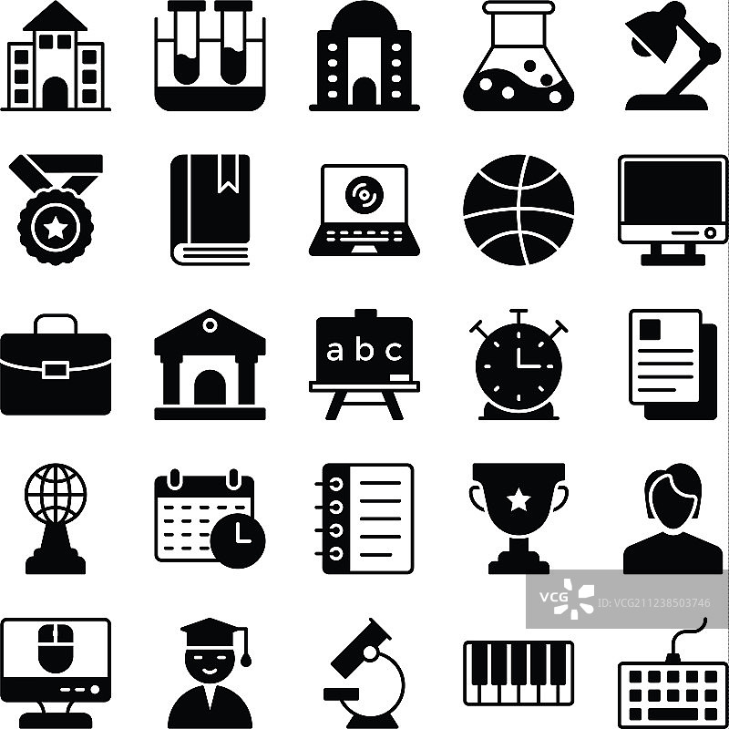 教育实体图标2图片素材