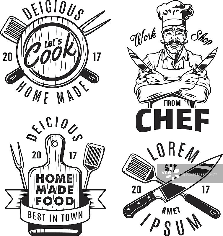 徽章套装图片素材