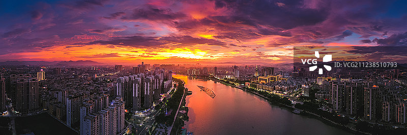 台风“白鹿”来临前的揭阳图片素材