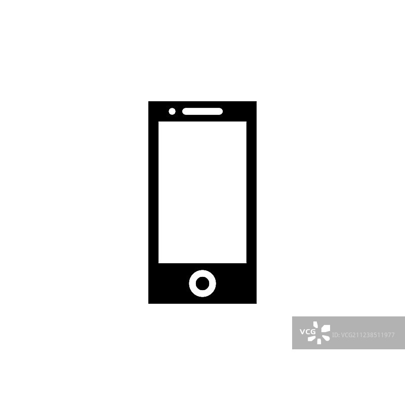 隔离的电话设备图标图片素材