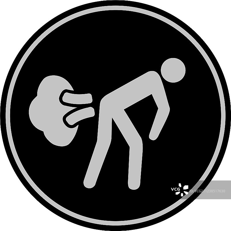 黑色硬币上的气体图片素材