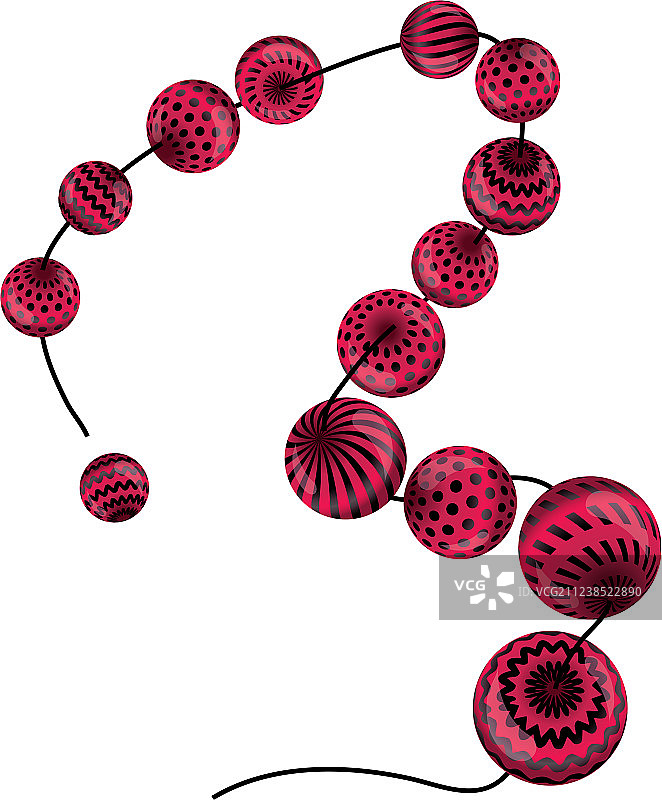 受乌克兰传统启发的几何图案图片素材