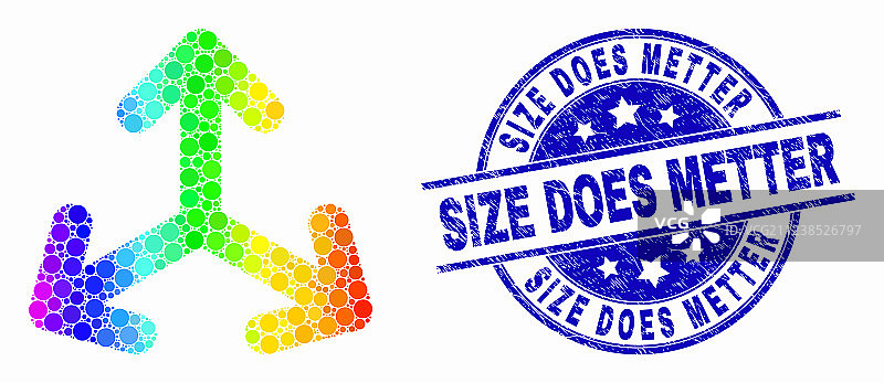 明亮像素扩展箭头图标和脏污效果图片素材