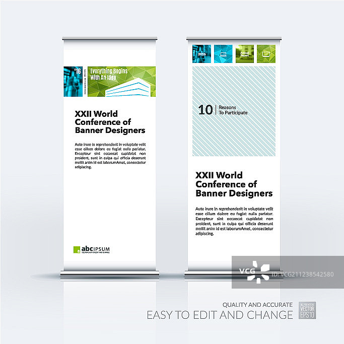 抽象业务集现代卷起来图片素材