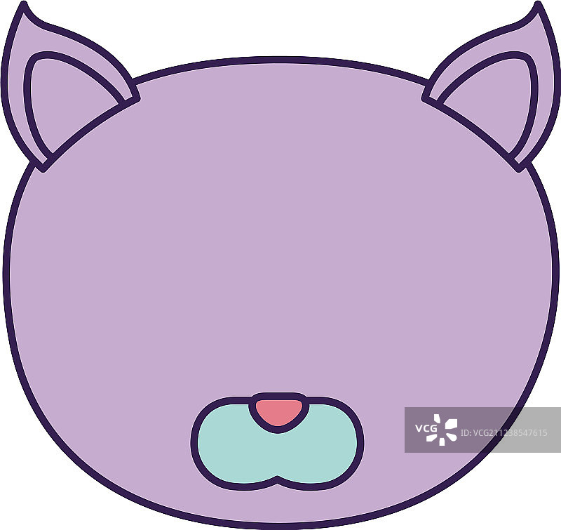 白色背景，浅色漫画图片素材