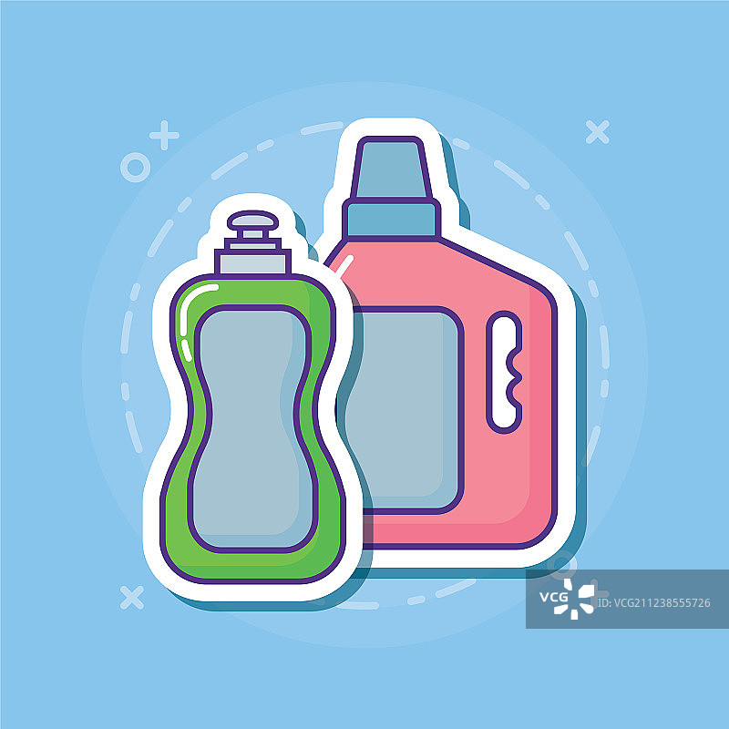 清洁用品设计图片素材