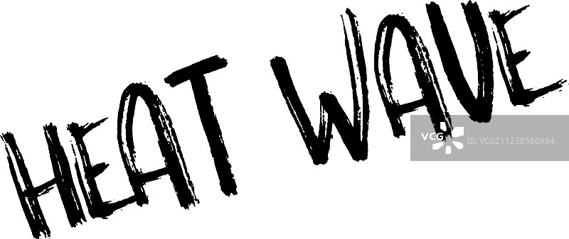 热浪橡胶印章图片素材