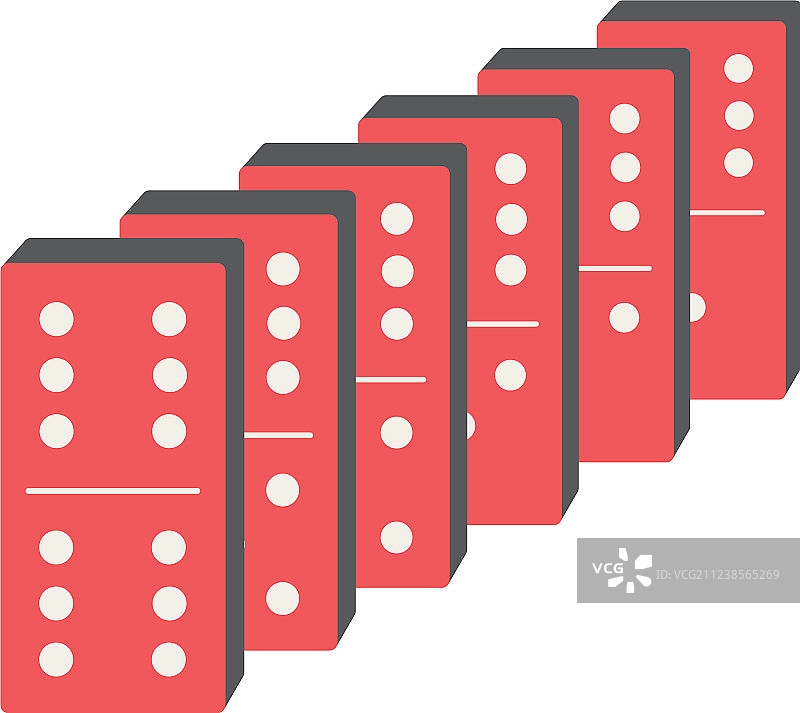 多米诺骨牌图片素材