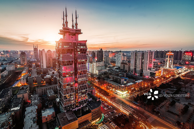 城市地标建筑图片素材