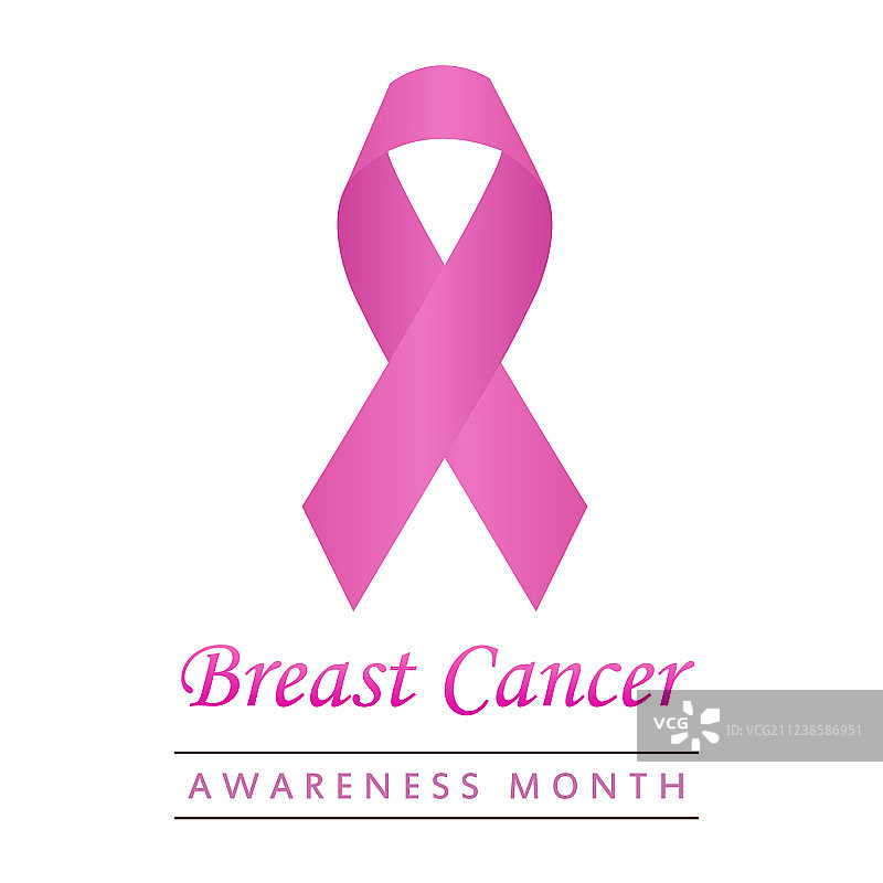 乳腺癌防治丝带图片素材