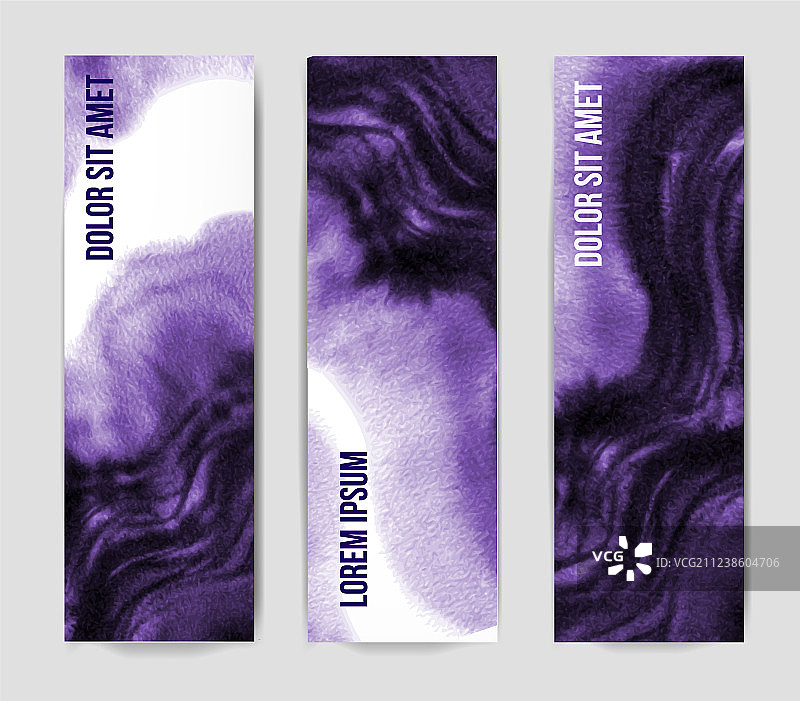 抽象紫外线紫色Grunge风格banner图片素材