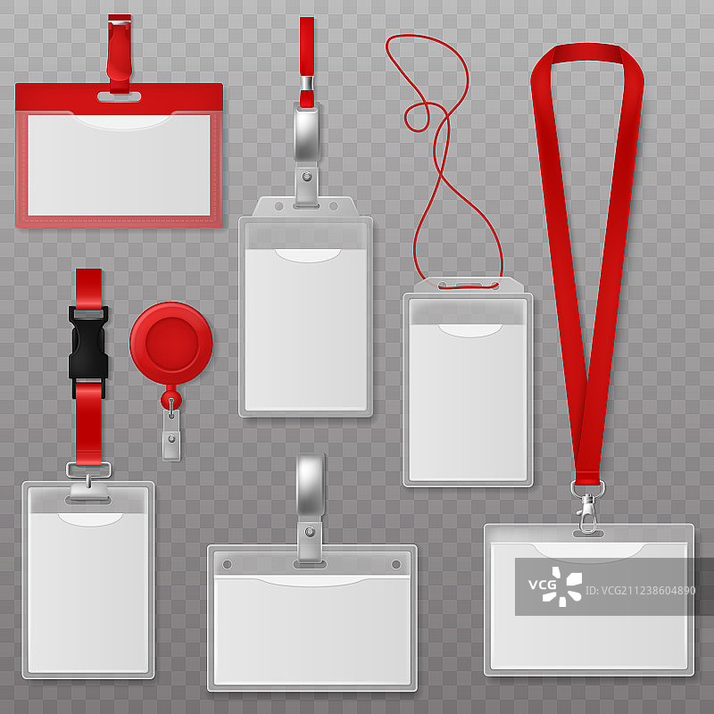 空白塑料身份识别卡图片素材