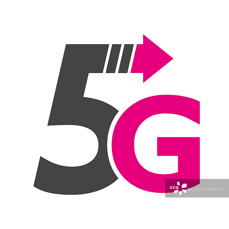 科技图标网络信号5G图片素材