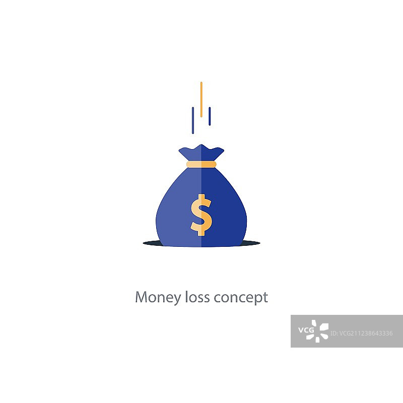 舔舐金钱：金融危机预算管理图片素材