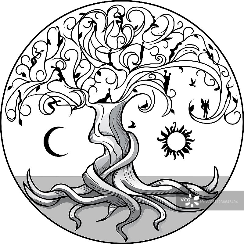 生命之树图片素材